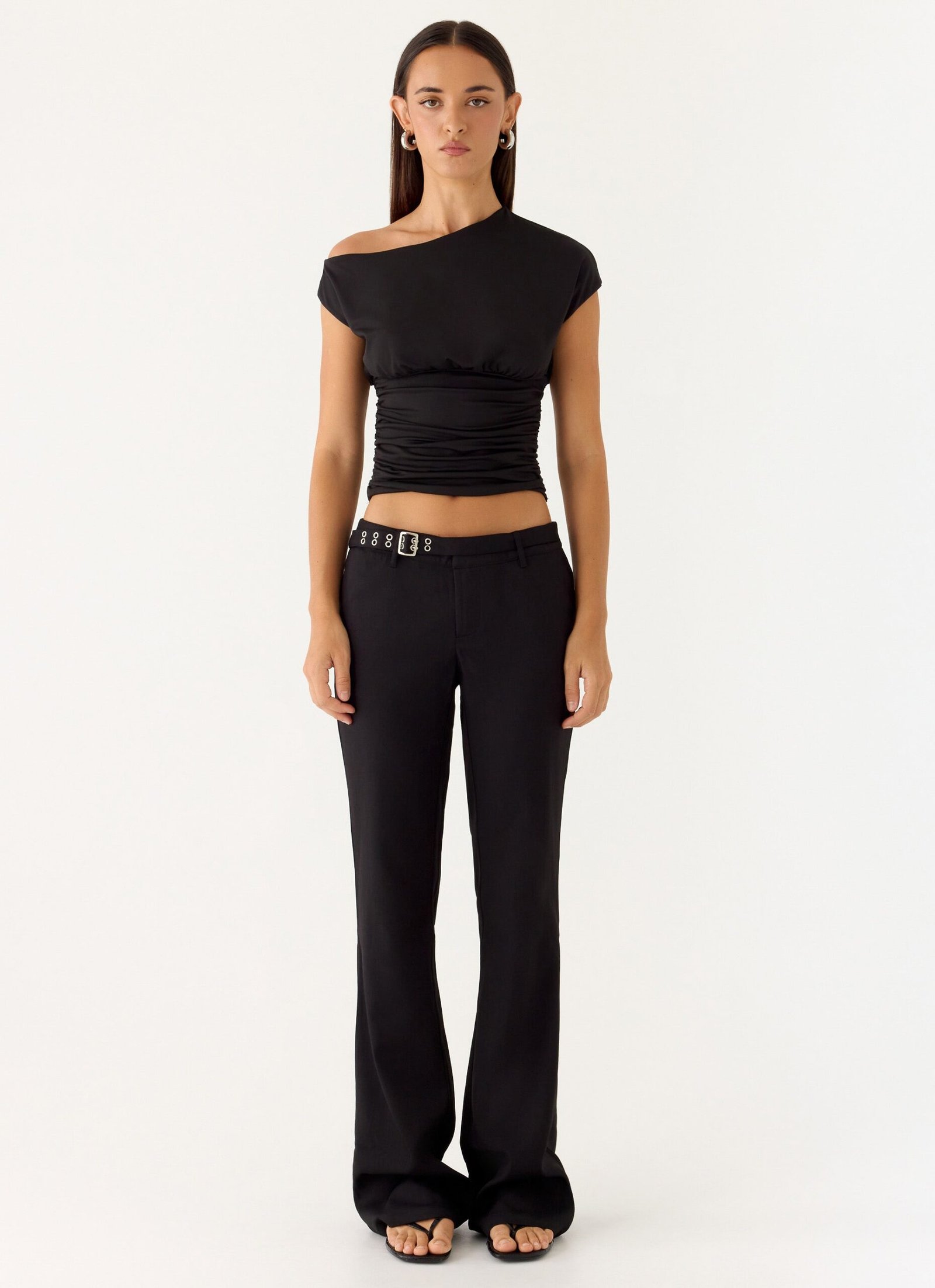 Anaiis Low Rise Pant - Black - Image 2