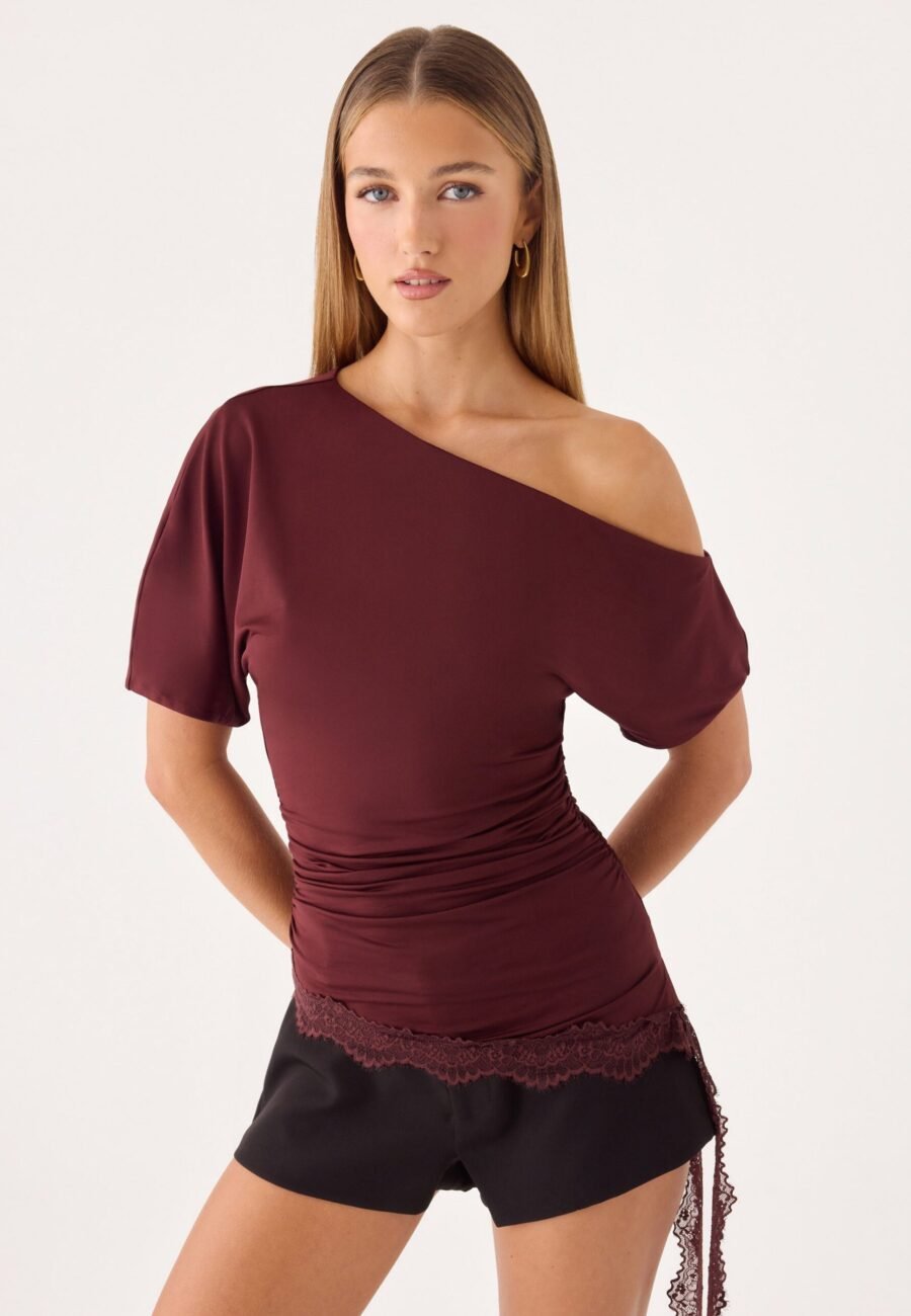 Bad Hobby Top - Maroon