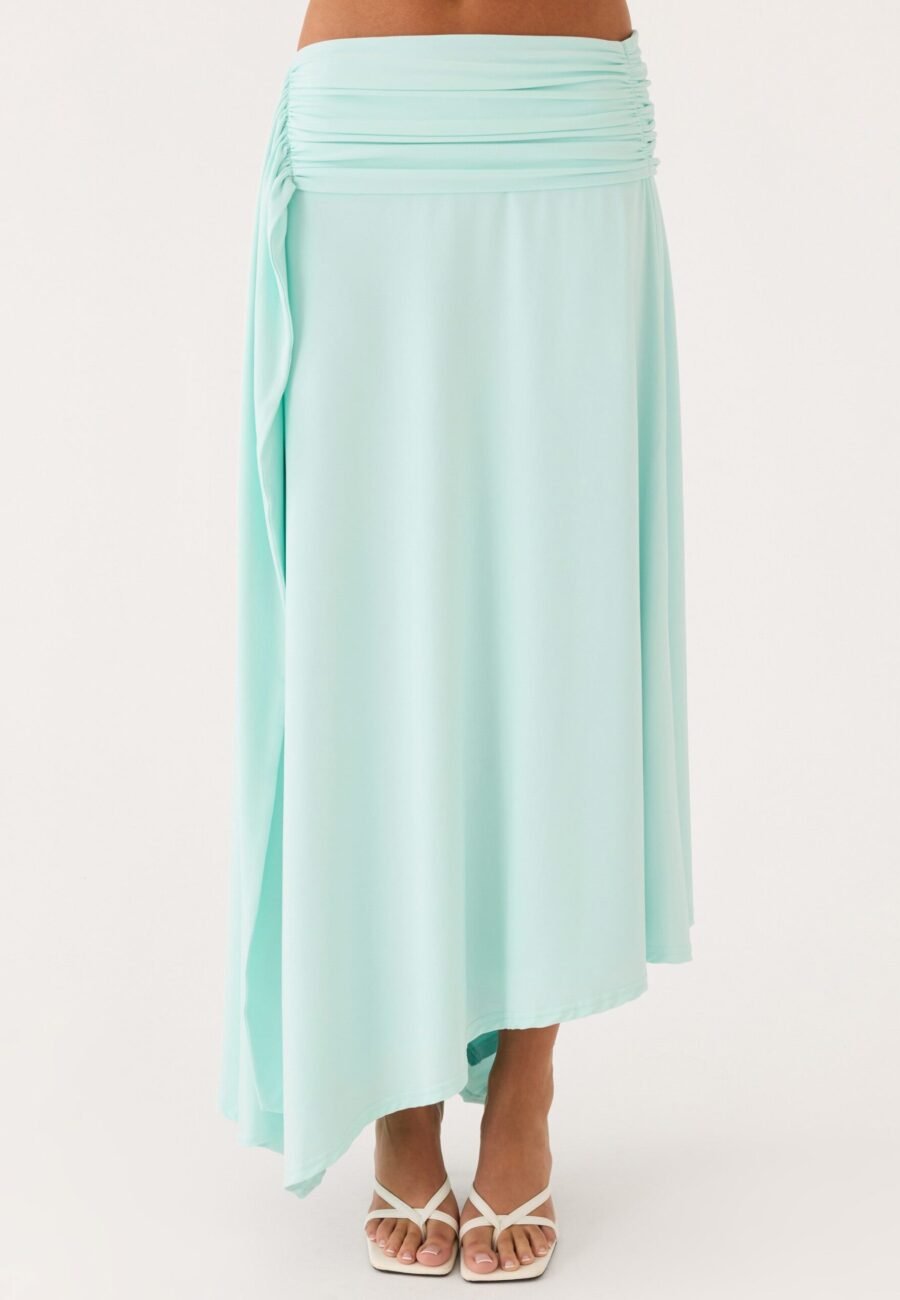 Briege Maxi Skirt - Aqua