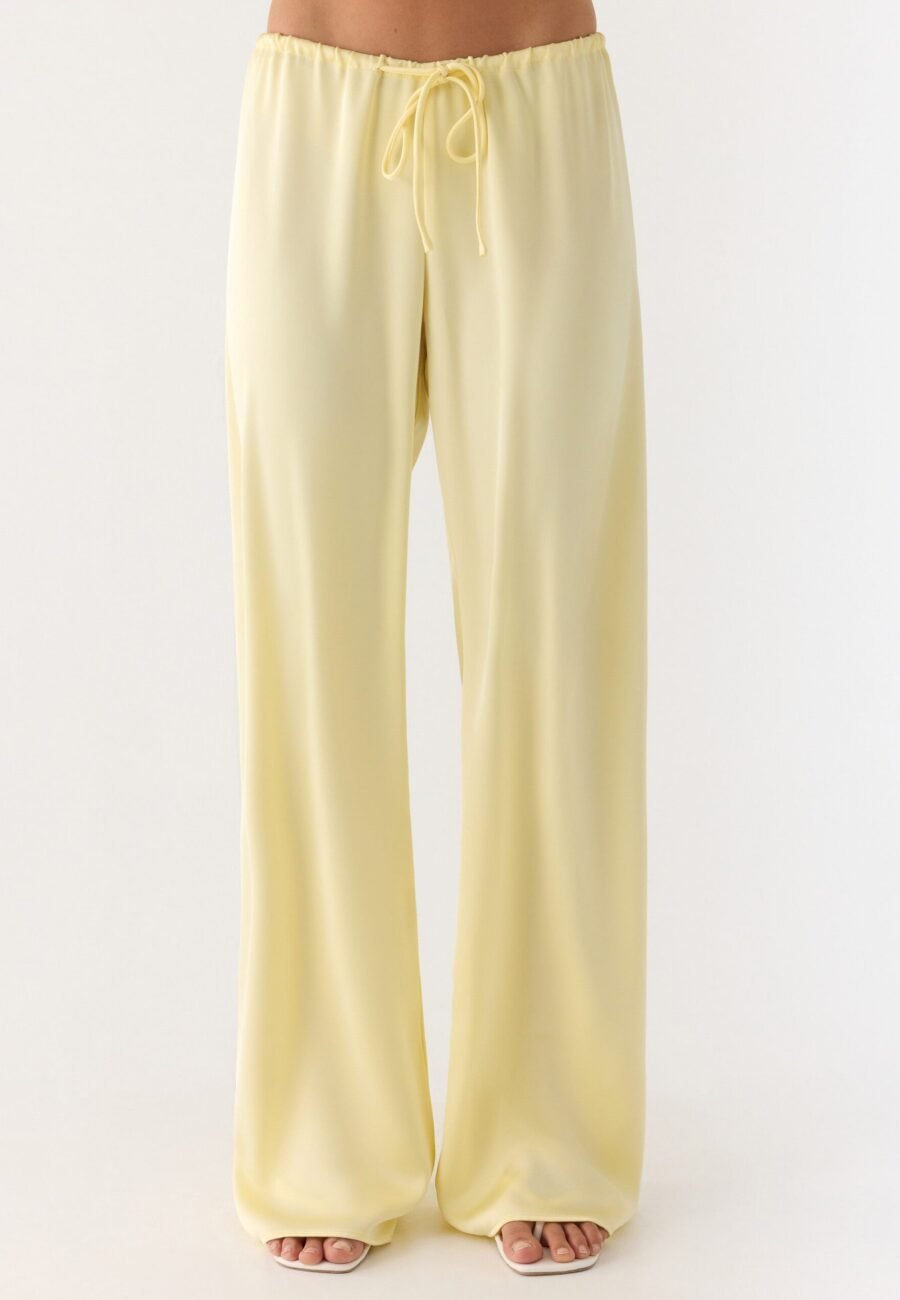 Deacon Low Rise Pants - Yellow