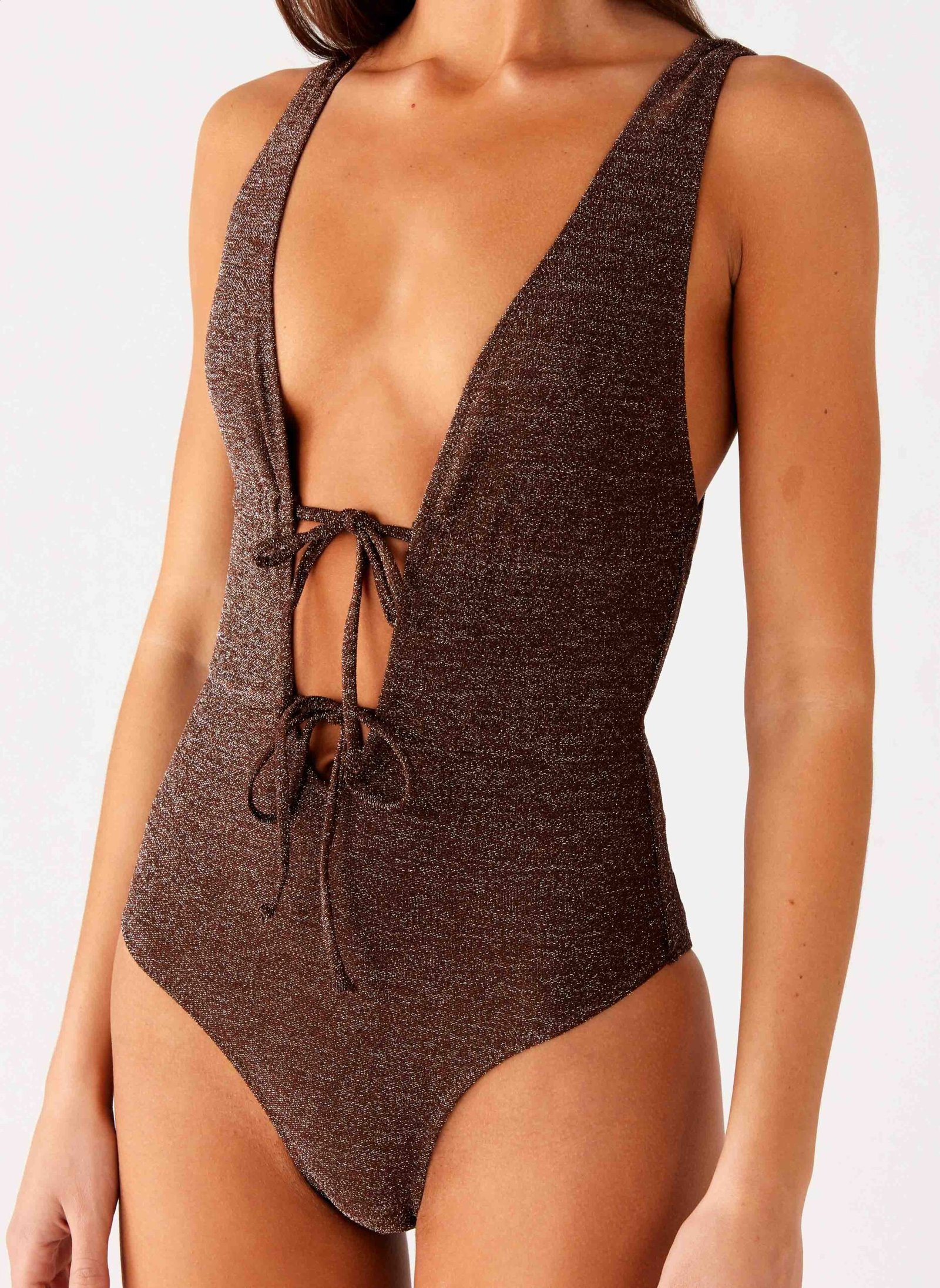 Drifter One Piece Swimsuit - Chocolate - Image 6