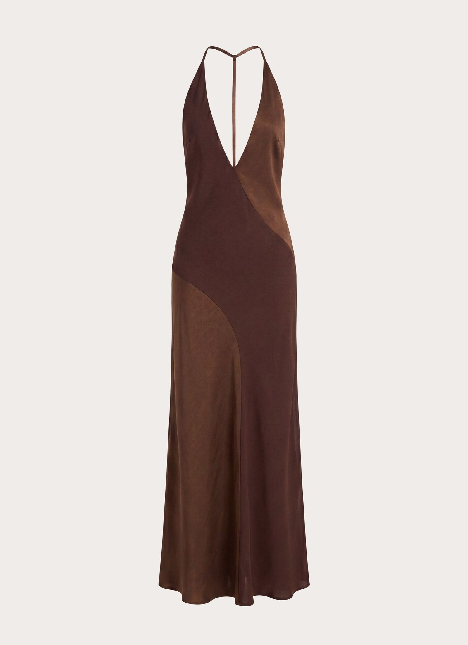Ellopez Maxi Dress - Chocolate - Image 7