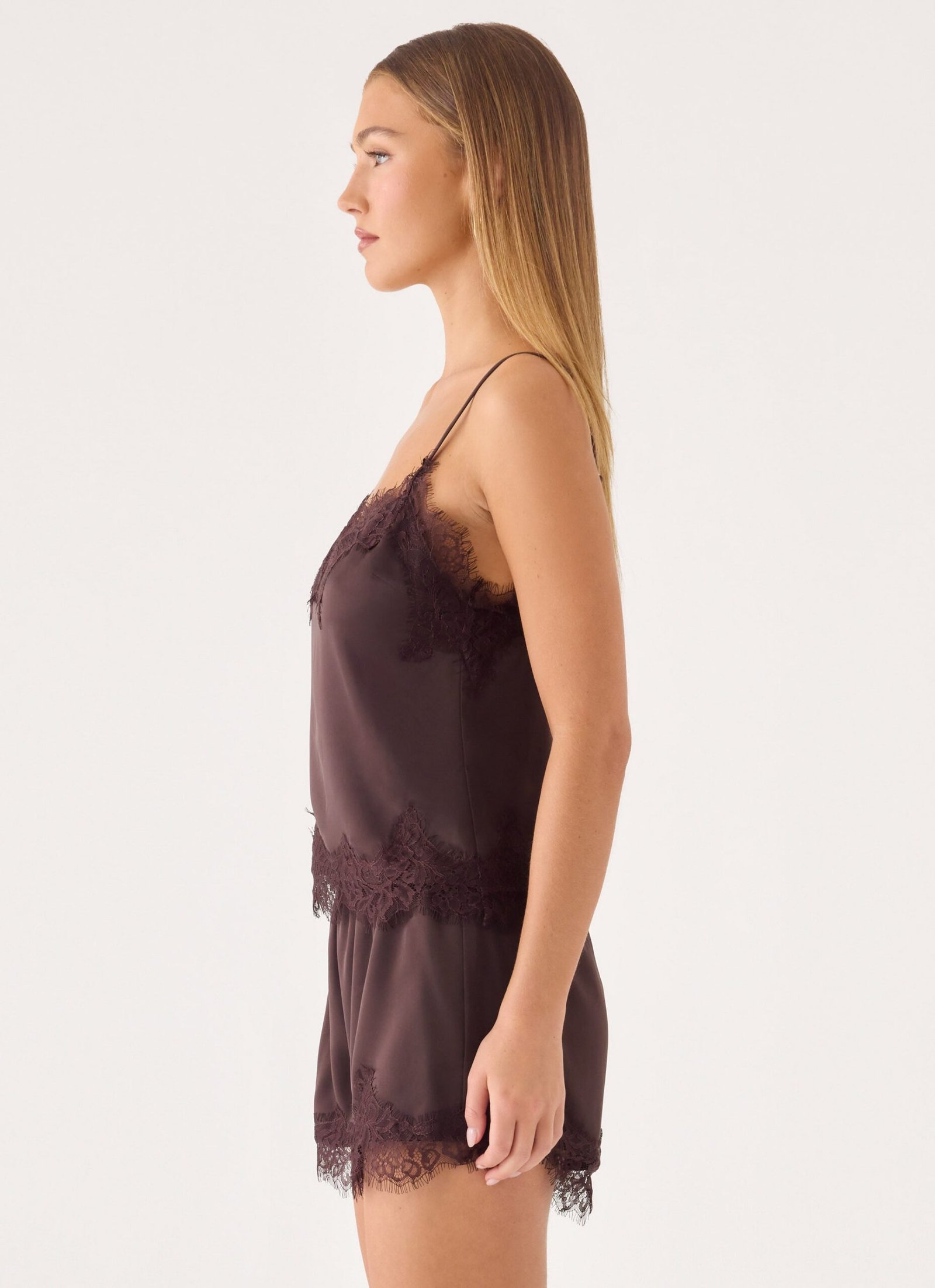 Ellora Cami Top - Chocolate - Image 2
