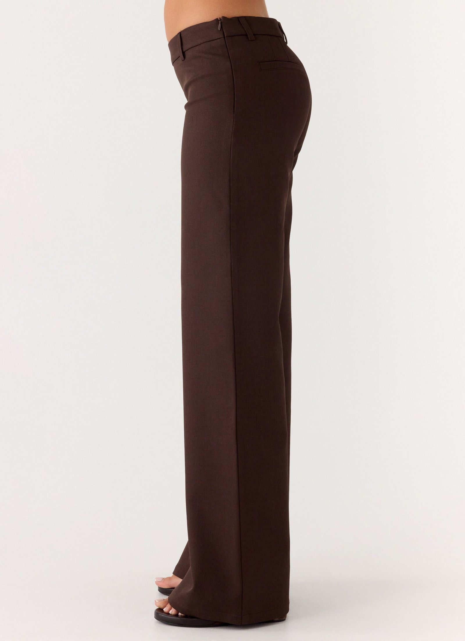 Hot As Ice Low Rise Pants - Chocolate - Image 3