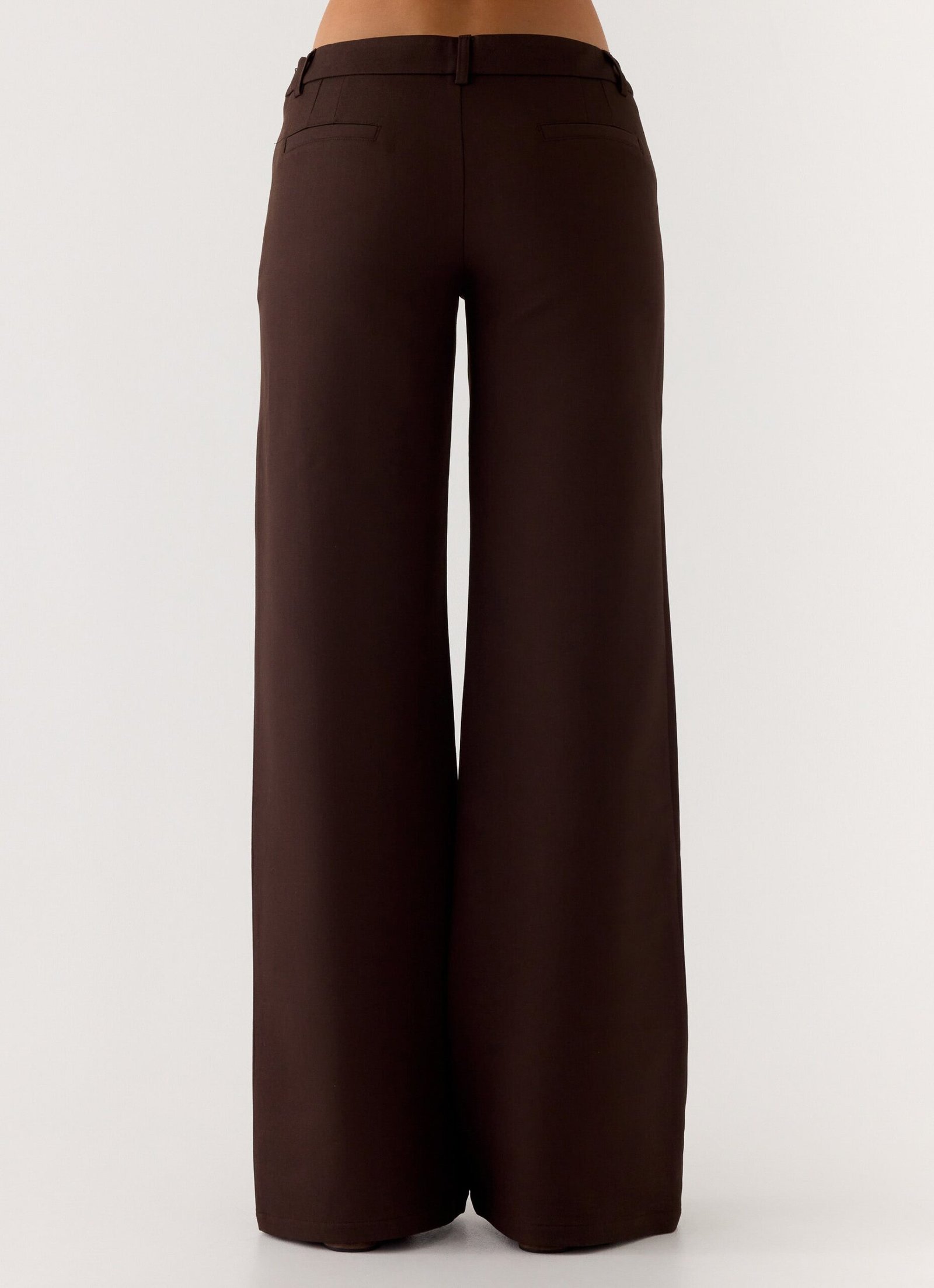 Hot As Ice Low Rise Pants - Chocolate - Image 4