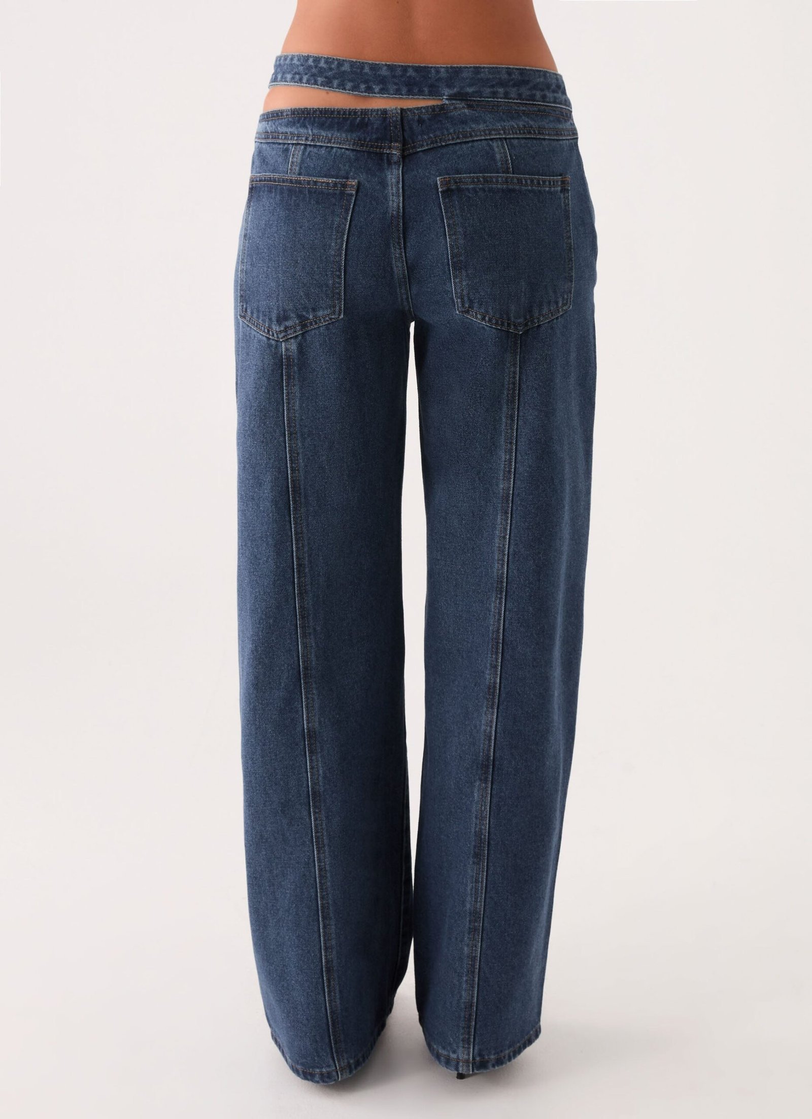 Hugh Denim Jeans - Dark Indigo - Image 2