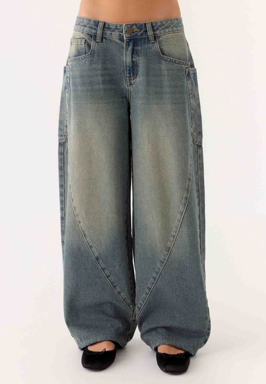 Joseph Low Rise Jeans - Vintage Wash Blue