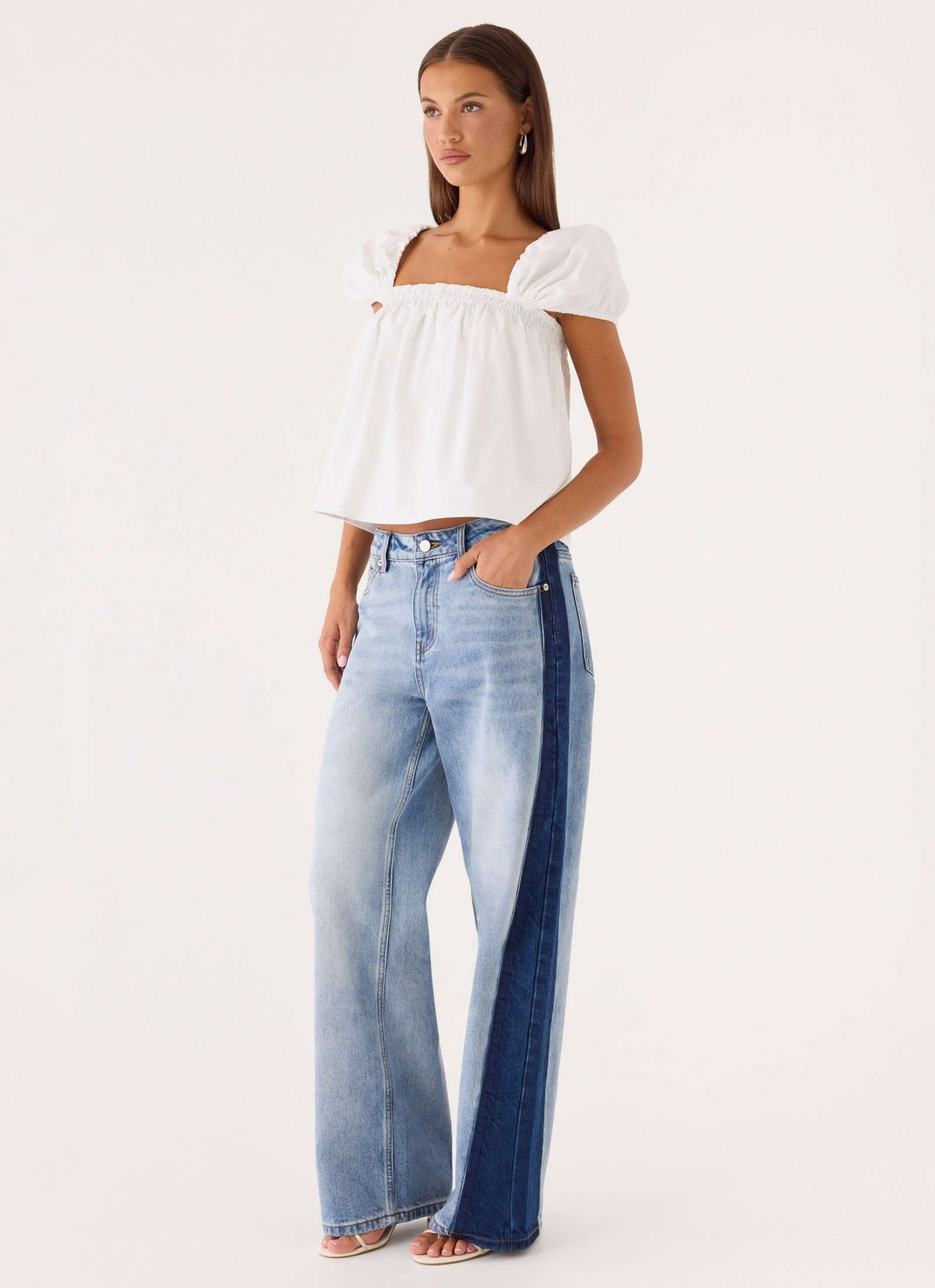 Lawrence Denim Jeans - Washed Blue - Image 4
