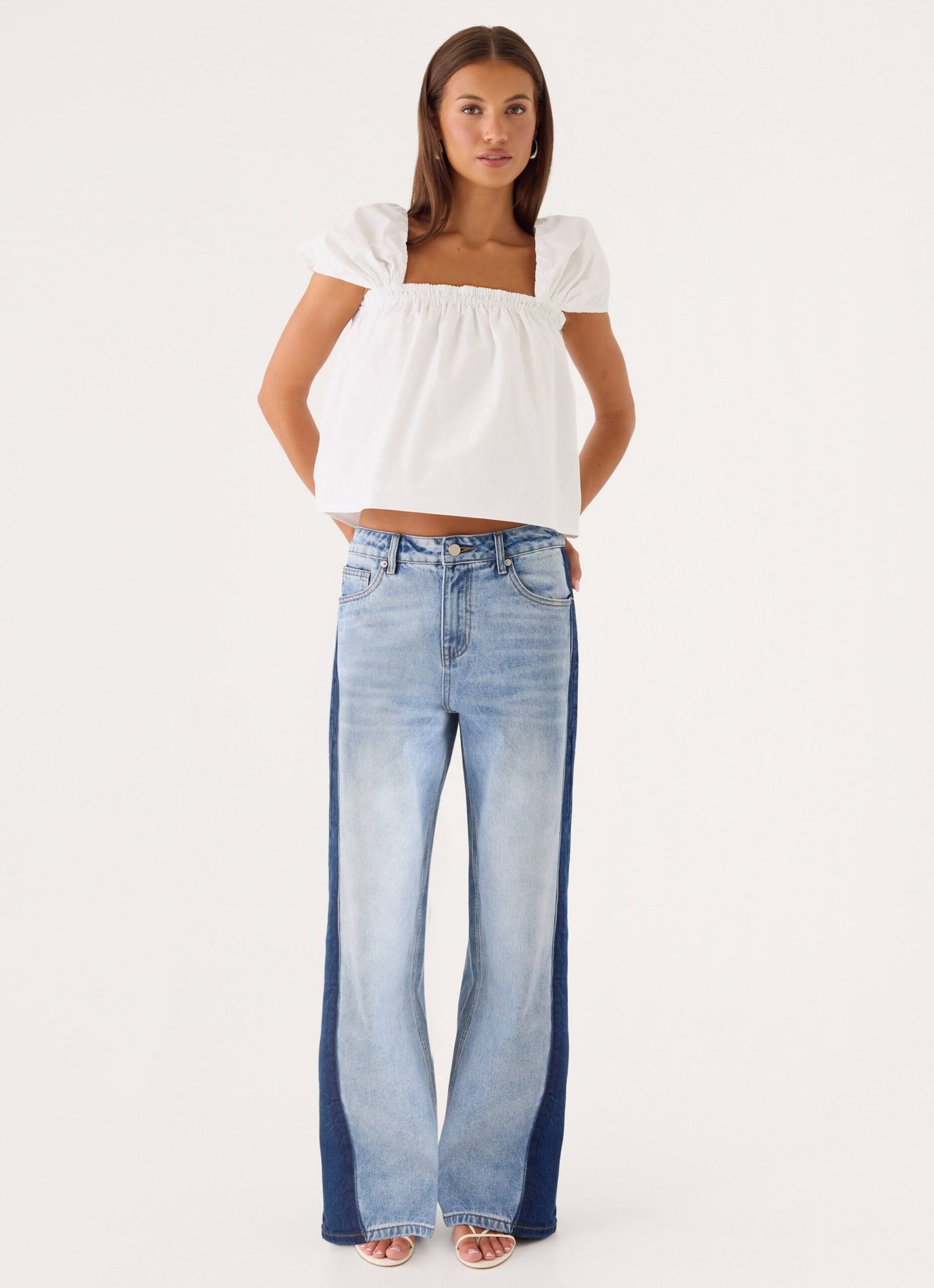 Lawrence Denim Jeans - Washed Blue - Image 6