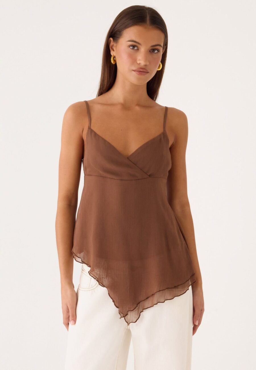 Lurbua Cami Top - Chocolate