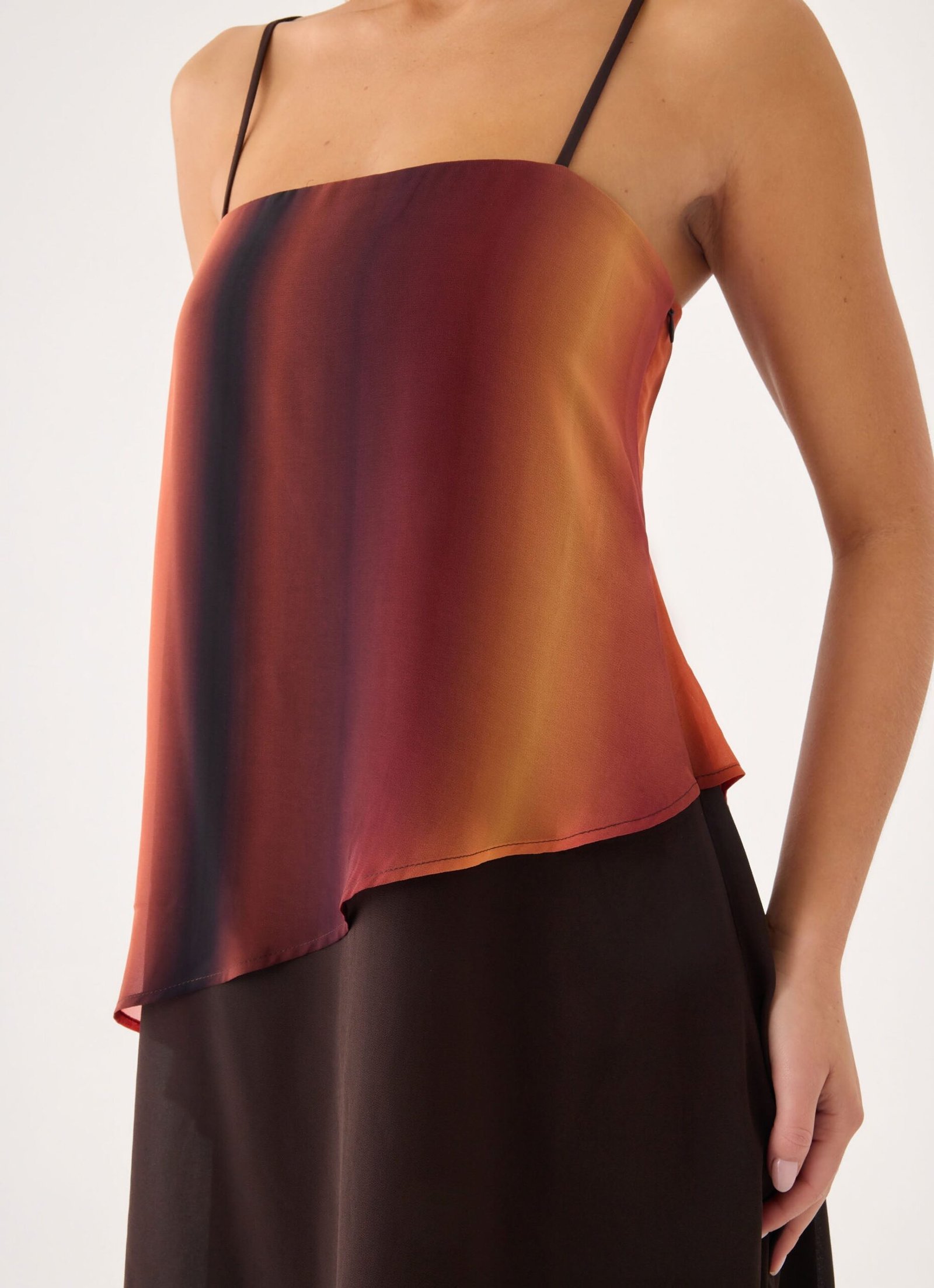 Ruesella Maxi Dress - Brown - Image 4