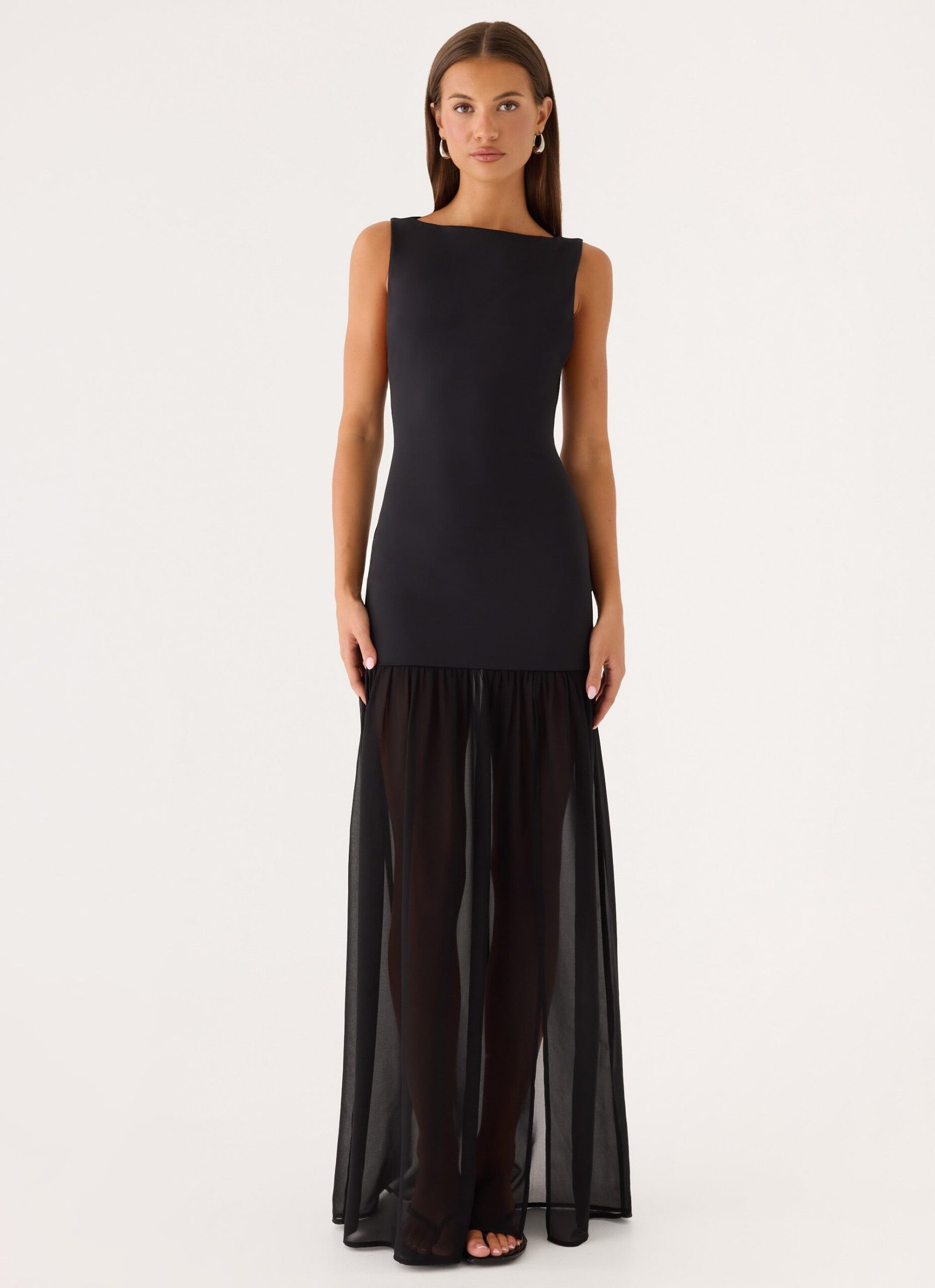 Seraphine Maxi Dress - Black - Image 5