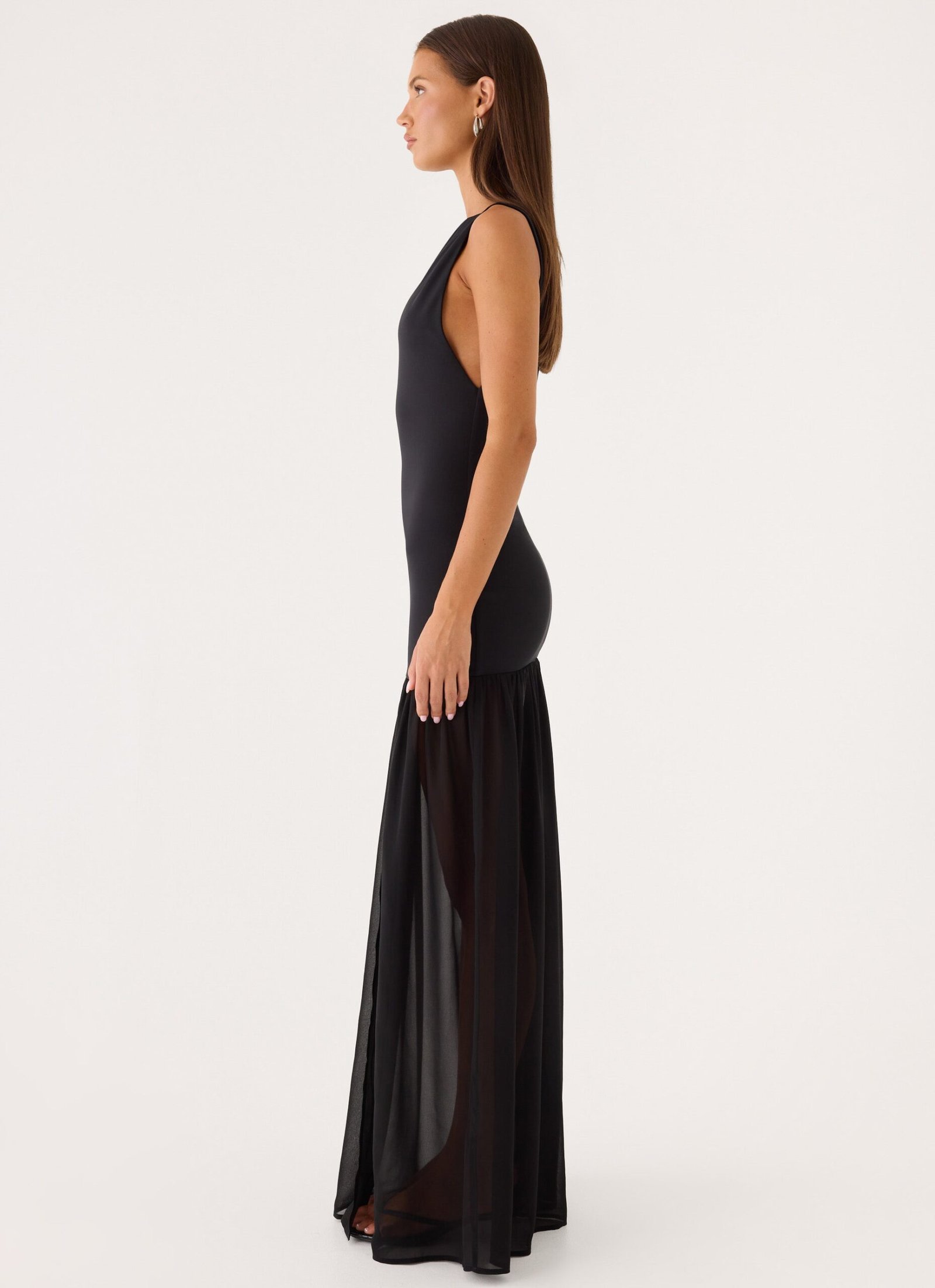 Seraphine Maxi Dress - Black - Image 2