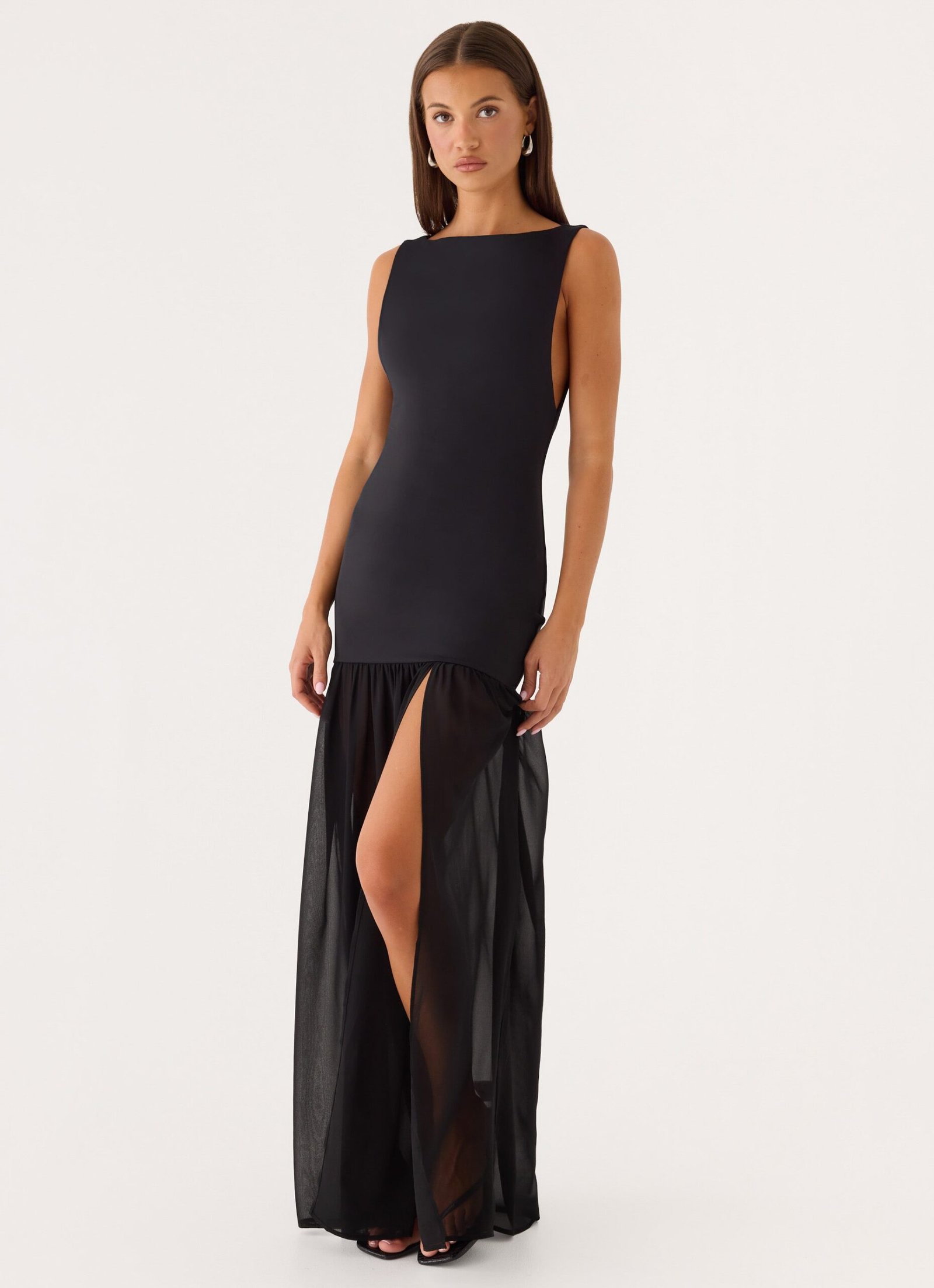 Seraphine Maxi Dress - Black - Image 6