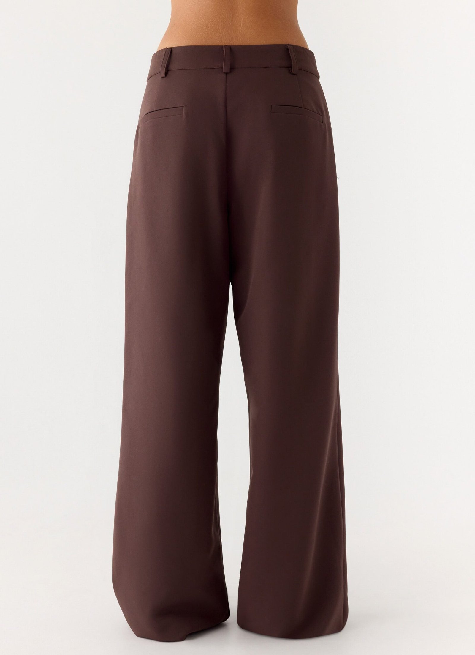 Sora Low Rise Pant - Dark Chocolate - Image 4