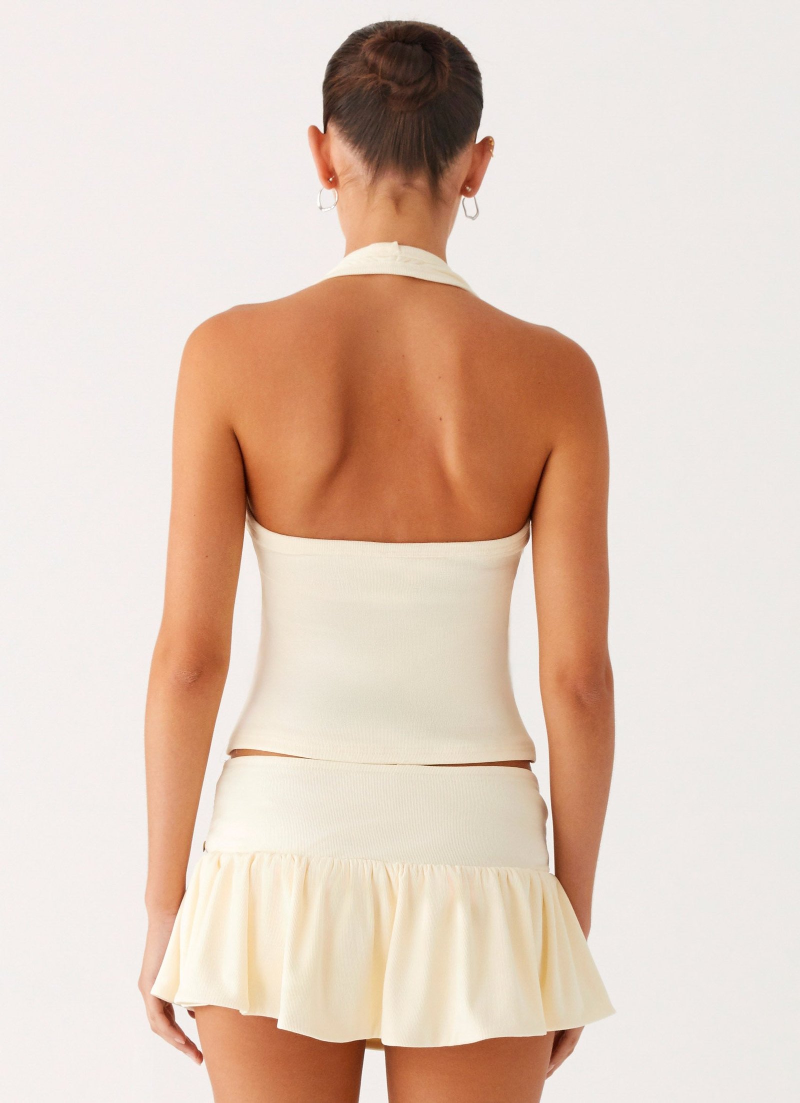 Vegas Nights Low Rise Skort - Yellow - Image 4